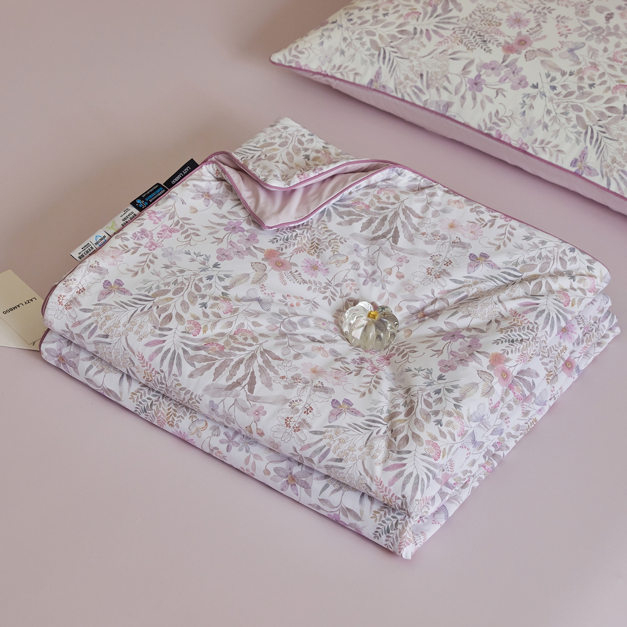 91家纺网 家纺一手货源 找家纺 （总）丽笙被芯 2026新款凉感印花夏被夏凉被空调被