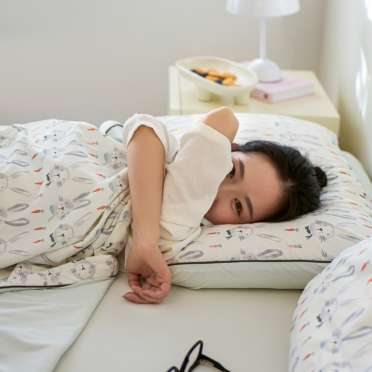 91家纺网 家纺一手货源 找家纺 丽笙被芯 2026新款凉感印花夏被夏凉被空调被 艾米