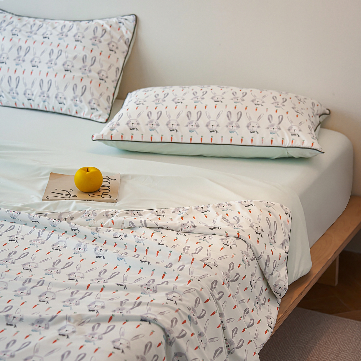 91家纺网 家纺一手货源 找家纺 丽笙被芯 2026新款凉感印花夏被夏凉被空调被 艾米