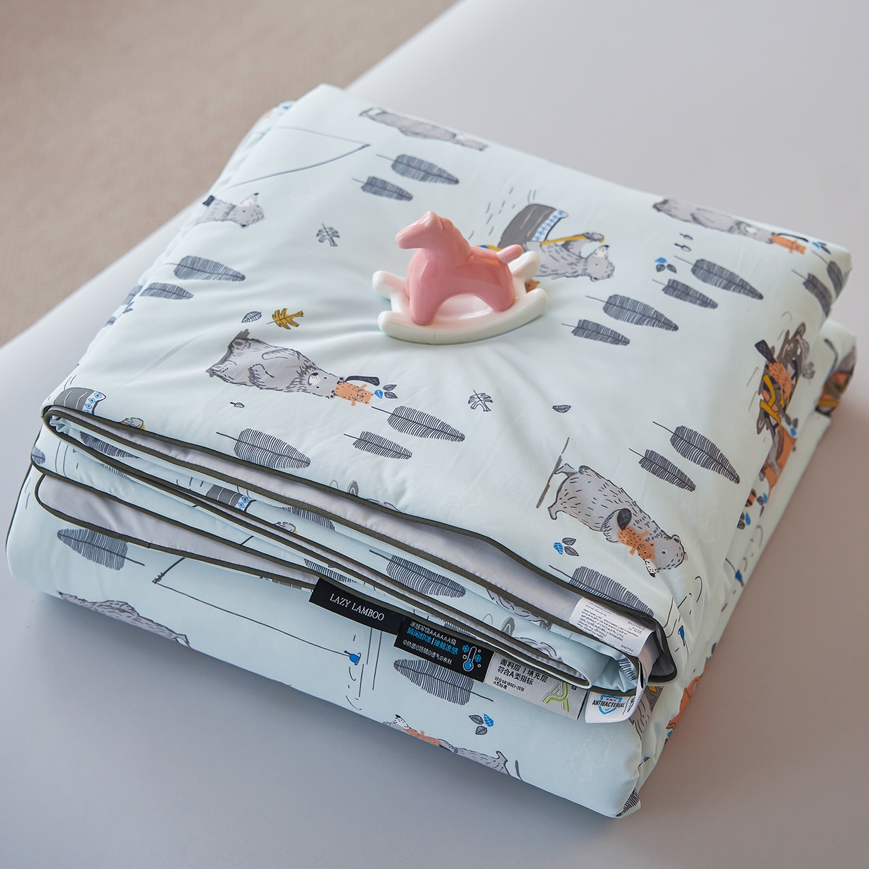 丽笙被芯 2026新款凉感印花夏被夏凉被空调被 乐多