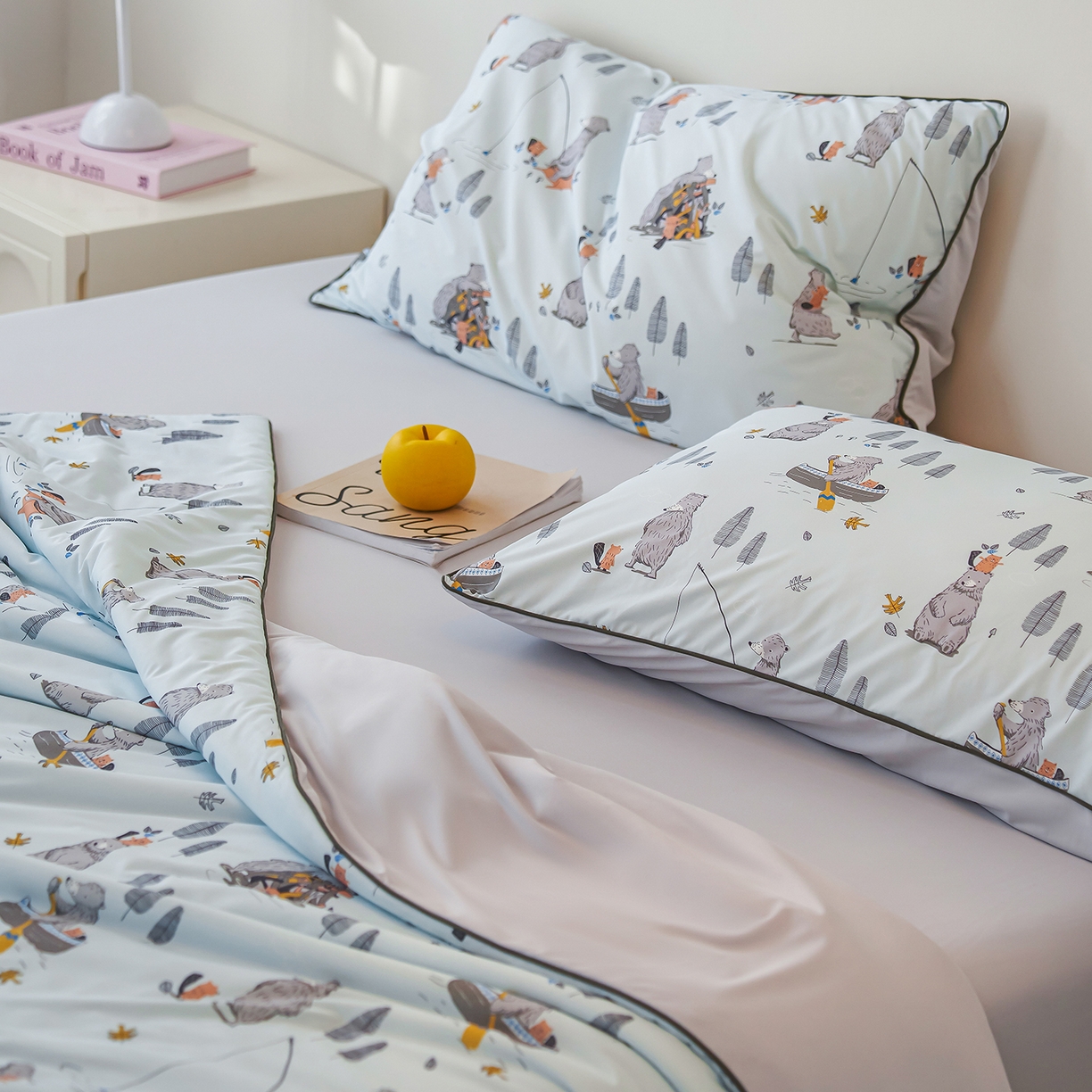 91家纺网 家纺一手货源 找家纺 丽笙被芯 2026新款凉感印花夏被夏凉被空调被 乐多