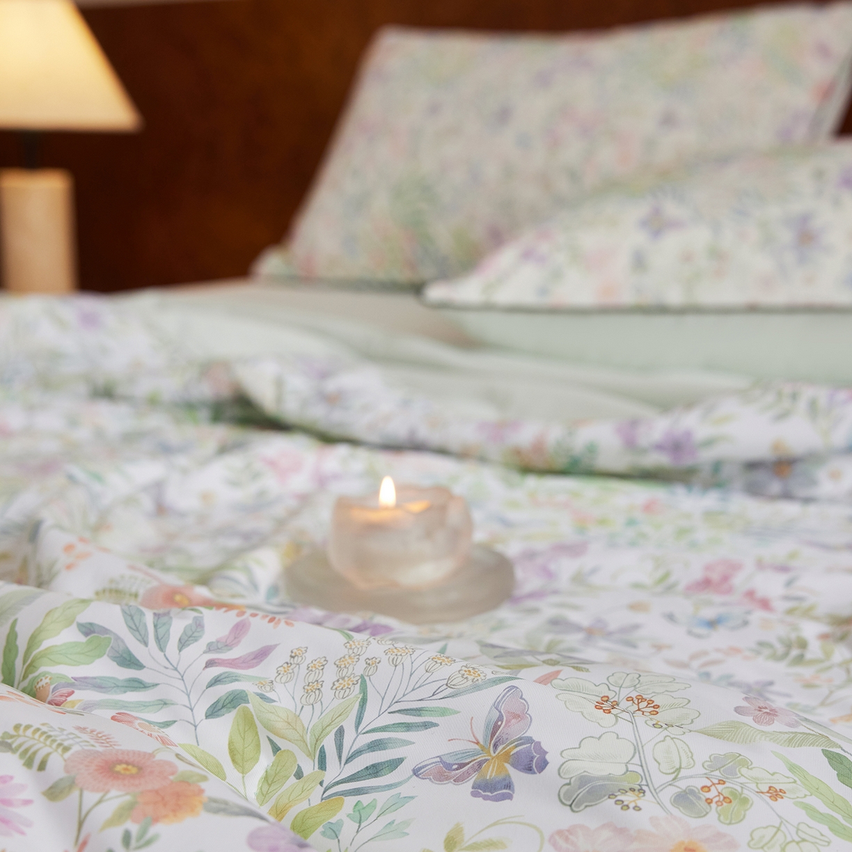 91家纺网 家纺一手货源 找家纺 丽笙被芯 2026新款凉感印花夏被夏凉被空调被 山野-绿