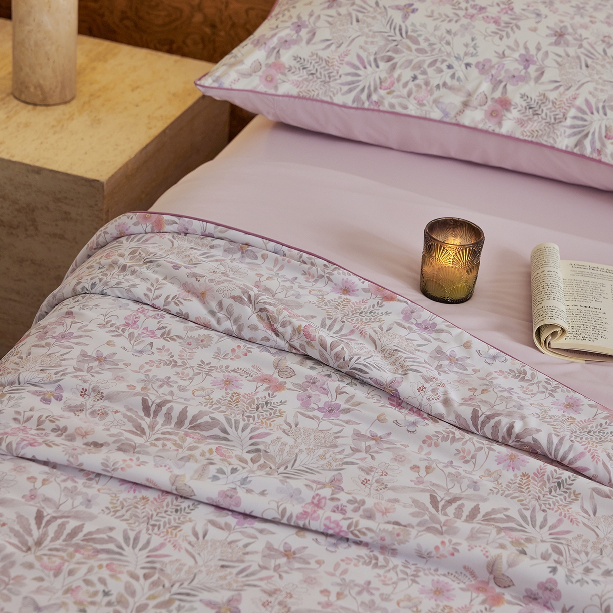 91家纺网 家纺一手货源 找家纺 丽笙被芯 2026新款凉感印花夏被夏凉被空调被 山野-紫