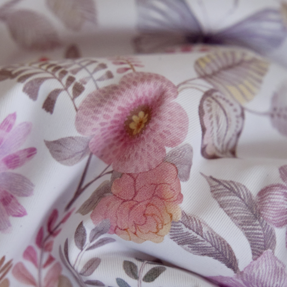 91家纺网 家纺一手货源 找家纺 丽笙被芯 2026新款凉感印花夏被夏凉被空调被 山野-紫