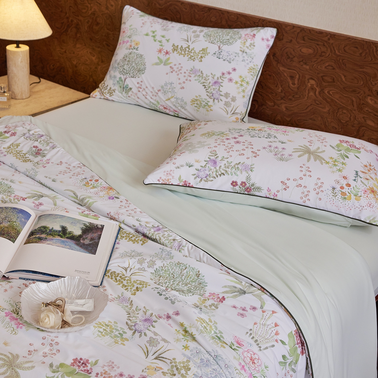 91家纺网 家纺一手货源 找家纺 丽笙被芯 2026新款凉感印花夏被夏凉被空调被 无尽夏