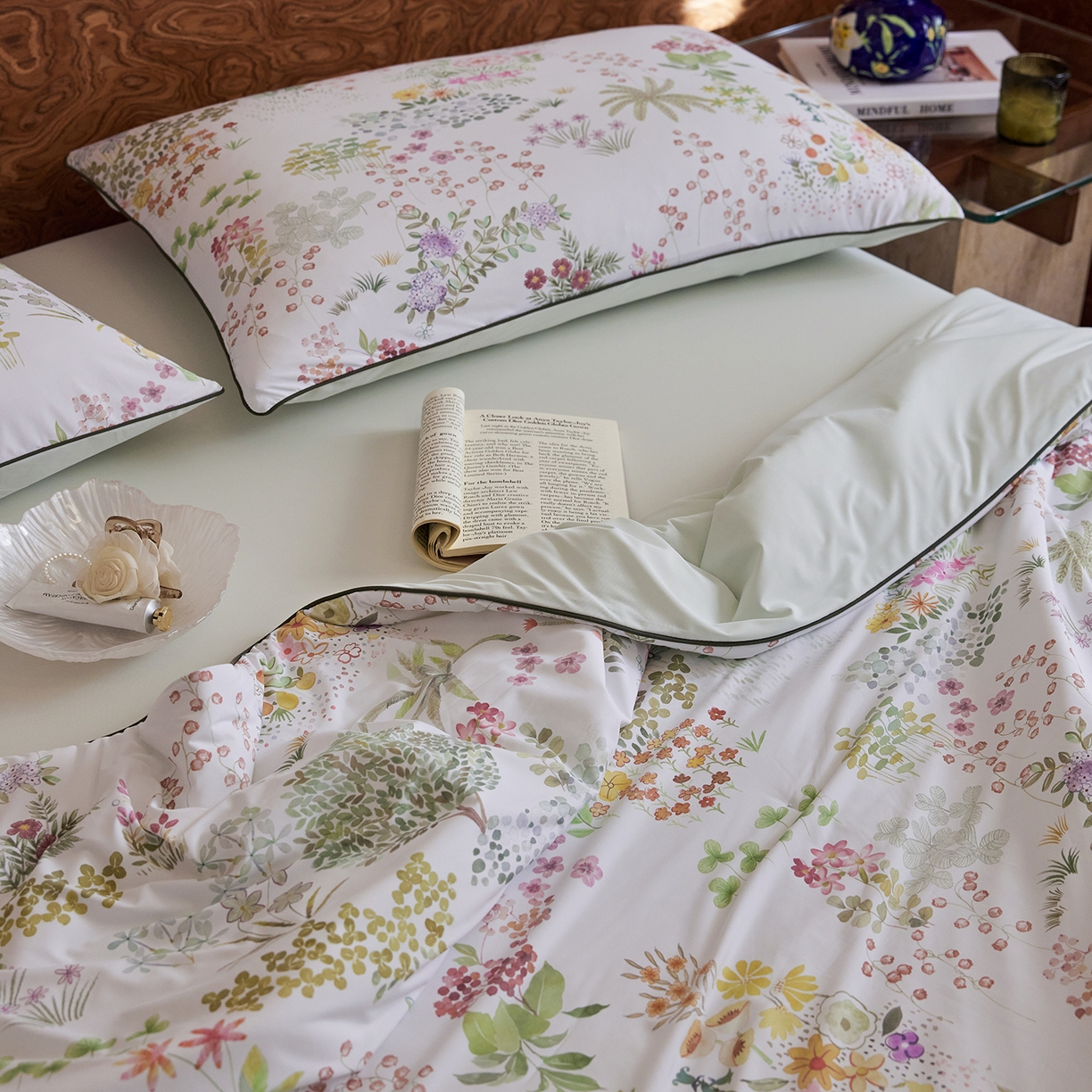 91家纺网 家纺一手货源 找家纺 丽笙被芯 2026新款凉感印花夏被夏凉被空调被 无尽夏