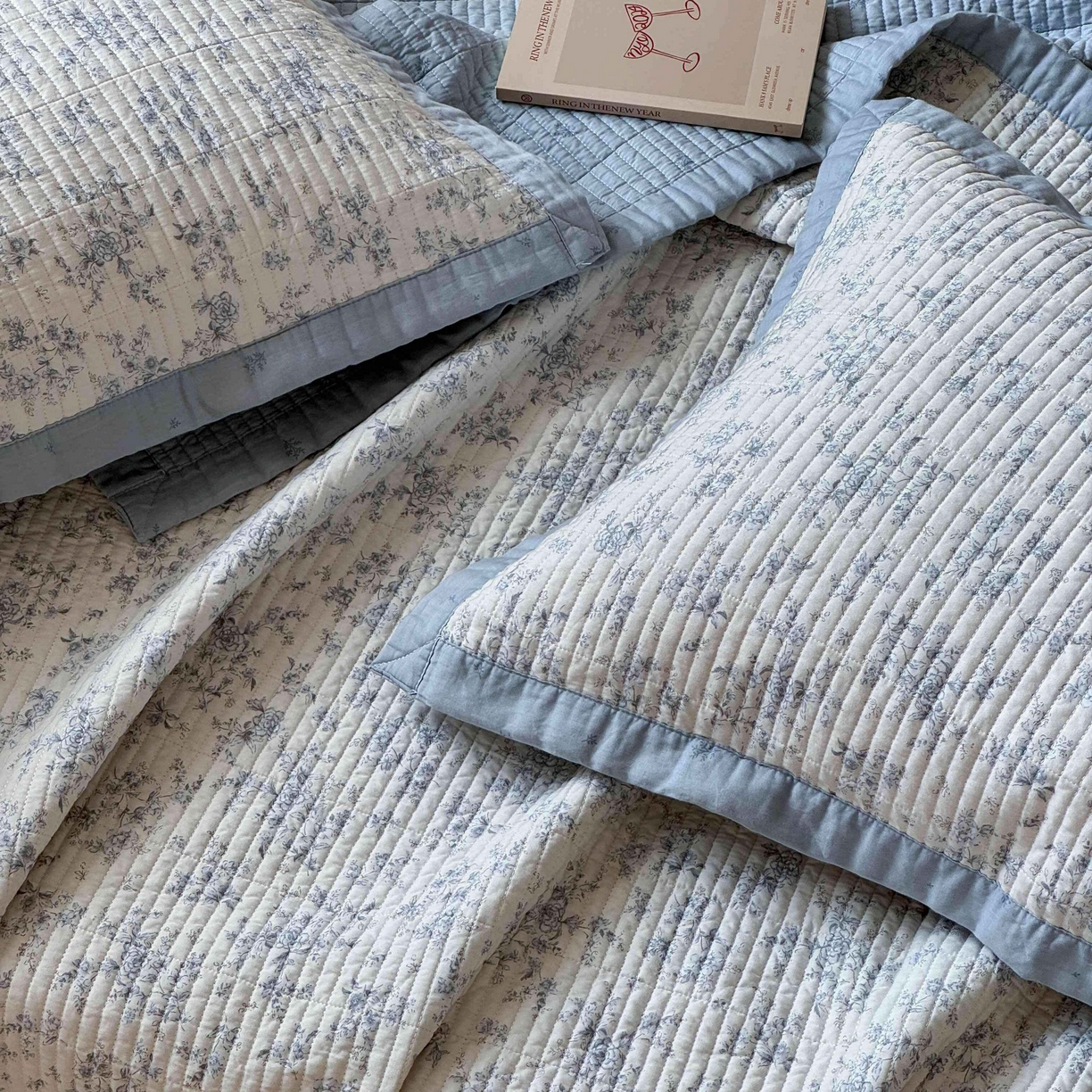 91家纺网 家纺一手货源 找家纺 （总）床盖工厂店 2026春夏新款双面全棉床盖三件套