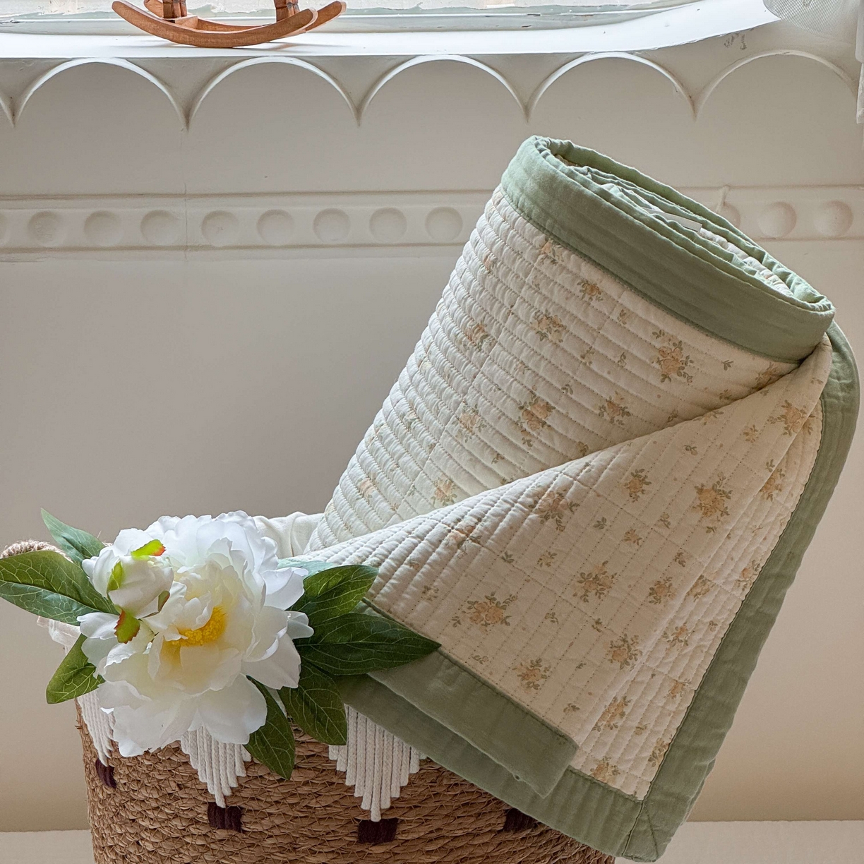 91家纺网 家纺一手货源 找家纺 床盖工厂店 2026春夏新款双面全棉床盖三件套 小月黄