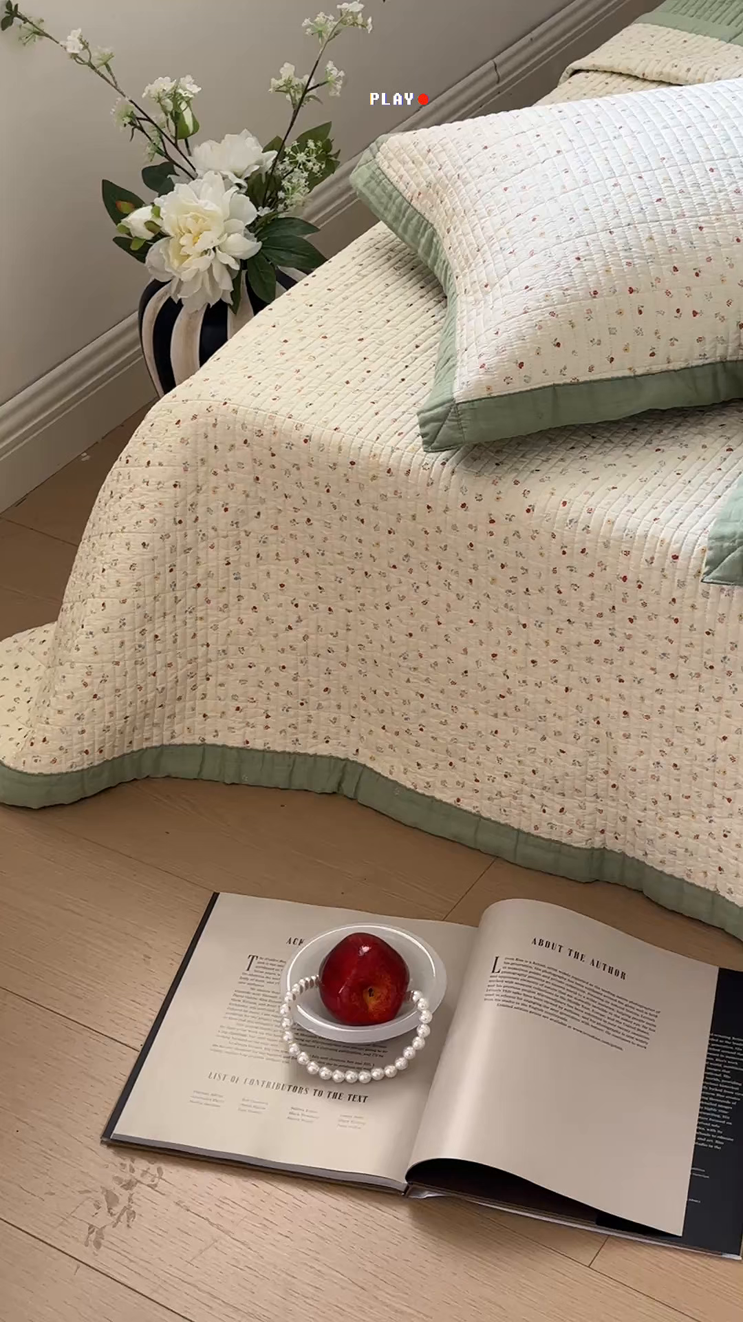 91家纺网 家纺一手货源 找家纺 床盖工厂店 2026春夏新款双面全棉床盖三件套 小野花