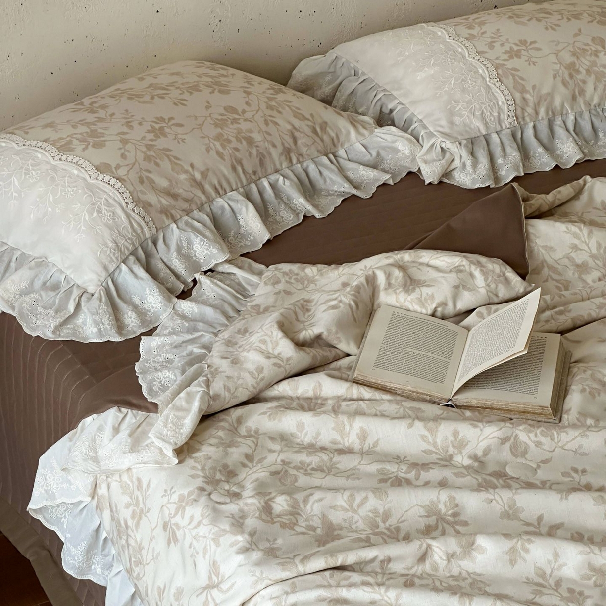 91家纺网 家纺一手货源 找家纺 （总）觅糖家纺 2026新款亚麻夏被绗缝四件套