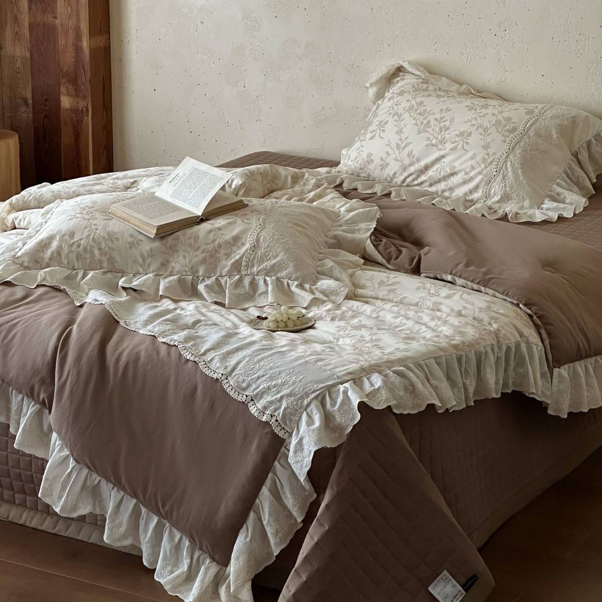 91家纺网 家纺一手货源 找家纺 （总）觅糖家纺 2026新款亚麻夏被绗缝四件套