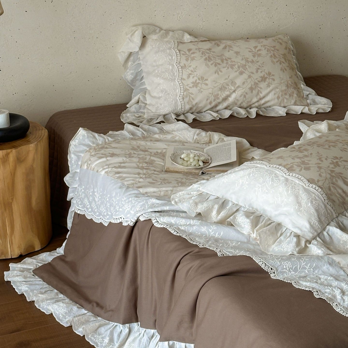 91家纺网 家纺一手货源 找家纺 （总）觅糖家纺 2026新款亚麻夏被绗缝四件套