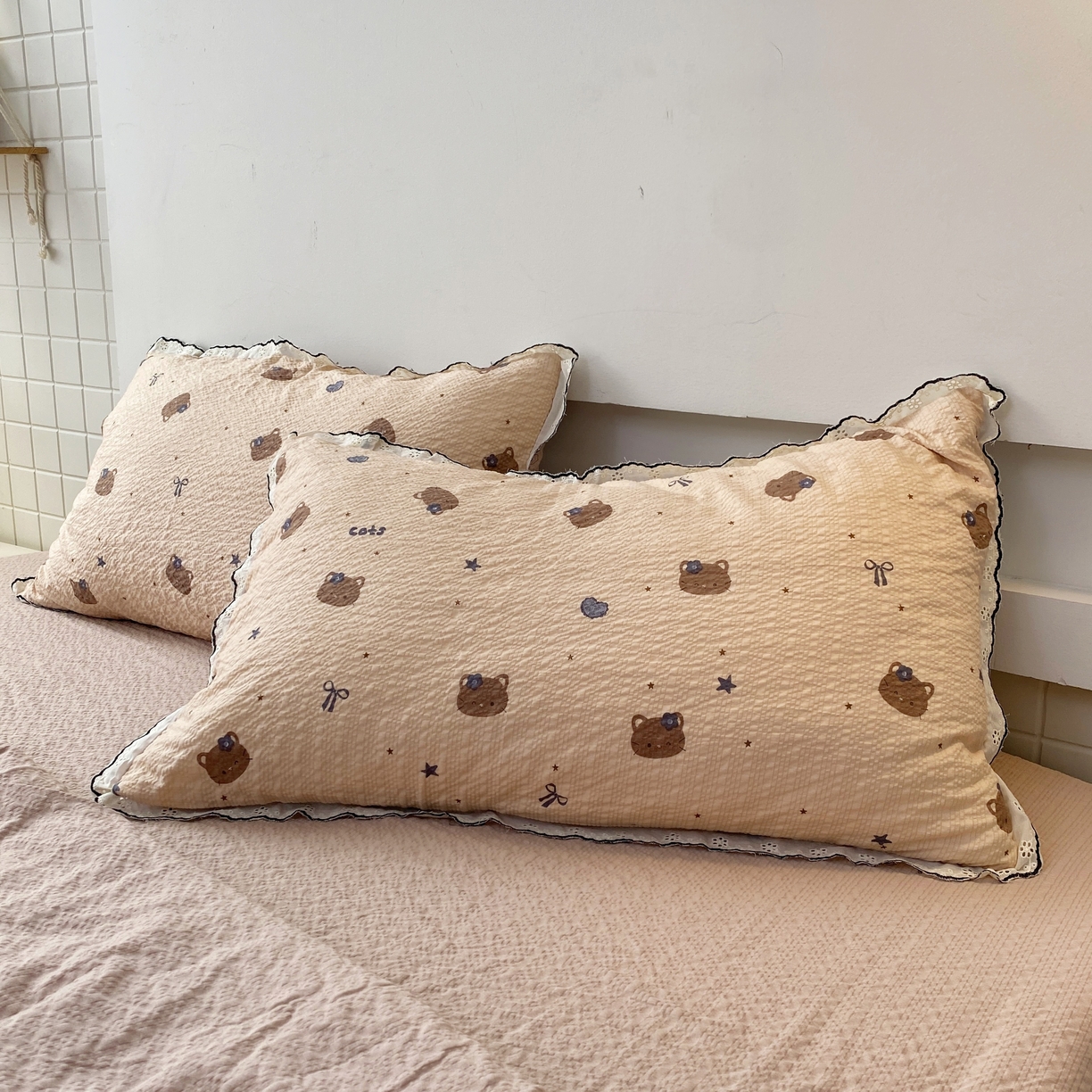 91家纺网 家纺一手货源 找家纺 恋尚羽家纺 2026新款韩版夏凉被空调被夏凉被四件套 曲奇猫