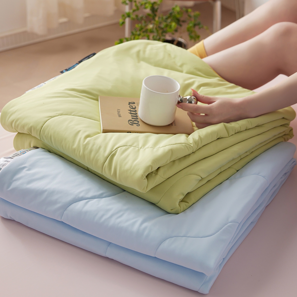 91家纺网 家纺一手货源 找家纺 （总）丽笙被芯 2026新款奶皮冷感夏被夏凉被空调被