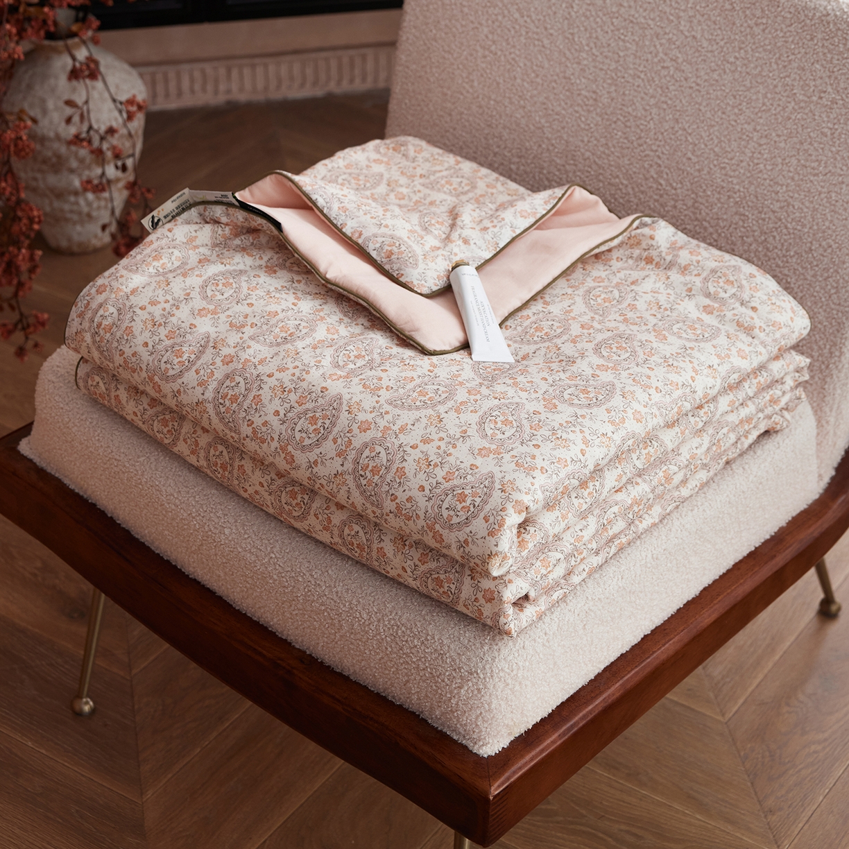 91家纺网 家纺一手货源 找家纺 （总）丽笙被芯 2026新款全棉双层纱印花夏被夏凉被空调被