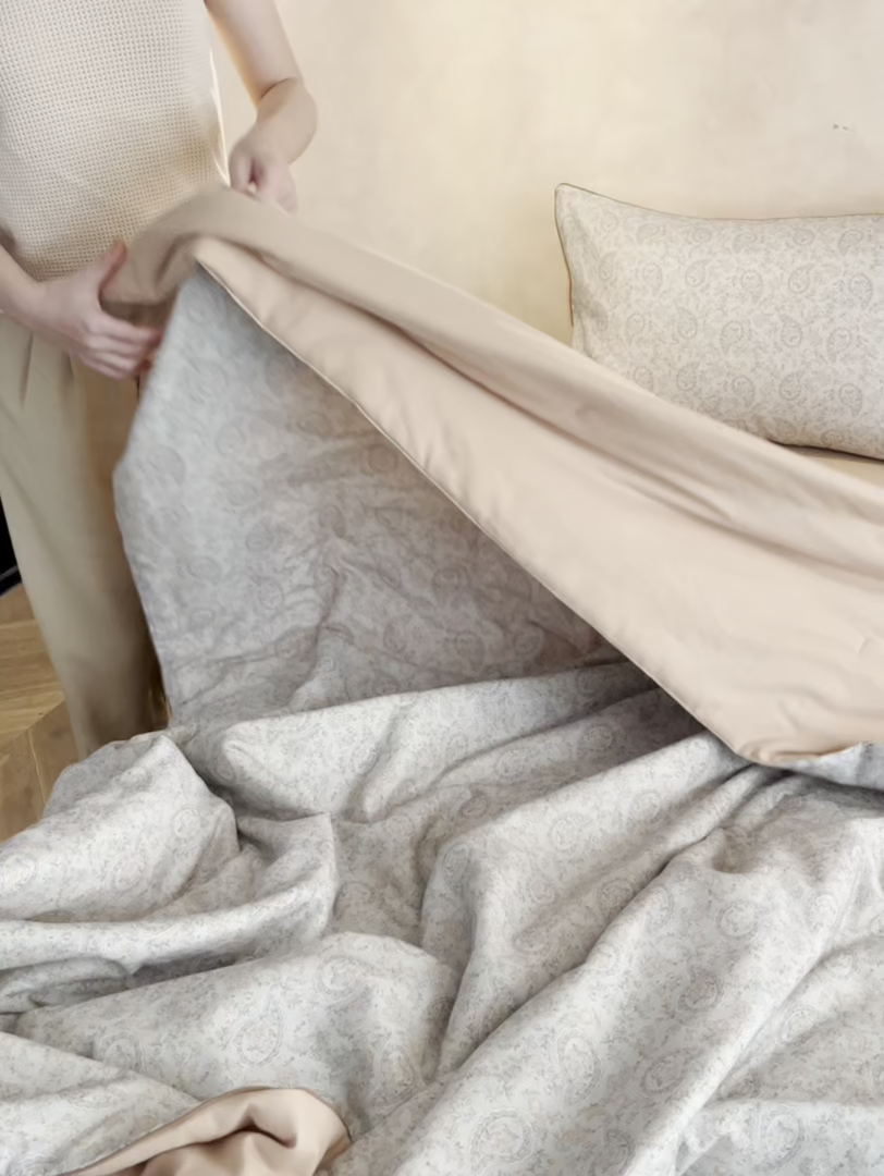 91家纺网 家纺一手货源 找家纺 丽笙被芯 2026新款全棉双层纱印花夏被夏凉被空调被 拉舍尔-绿