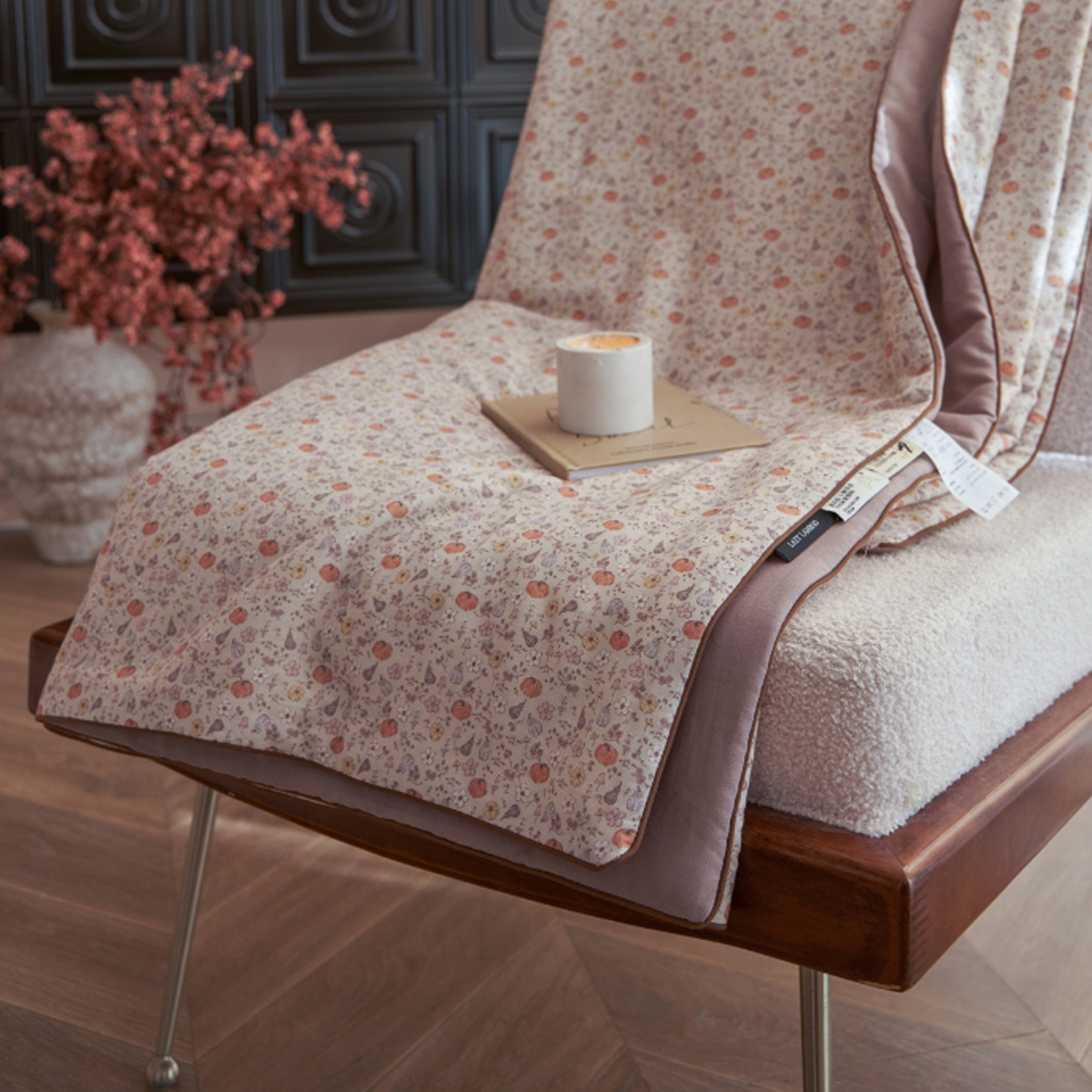 91家纺网 家纺一手货源 找家纺 丽笙被芯 2026新款全棉双层纱印花夏被夏凉被空调被 甜果果