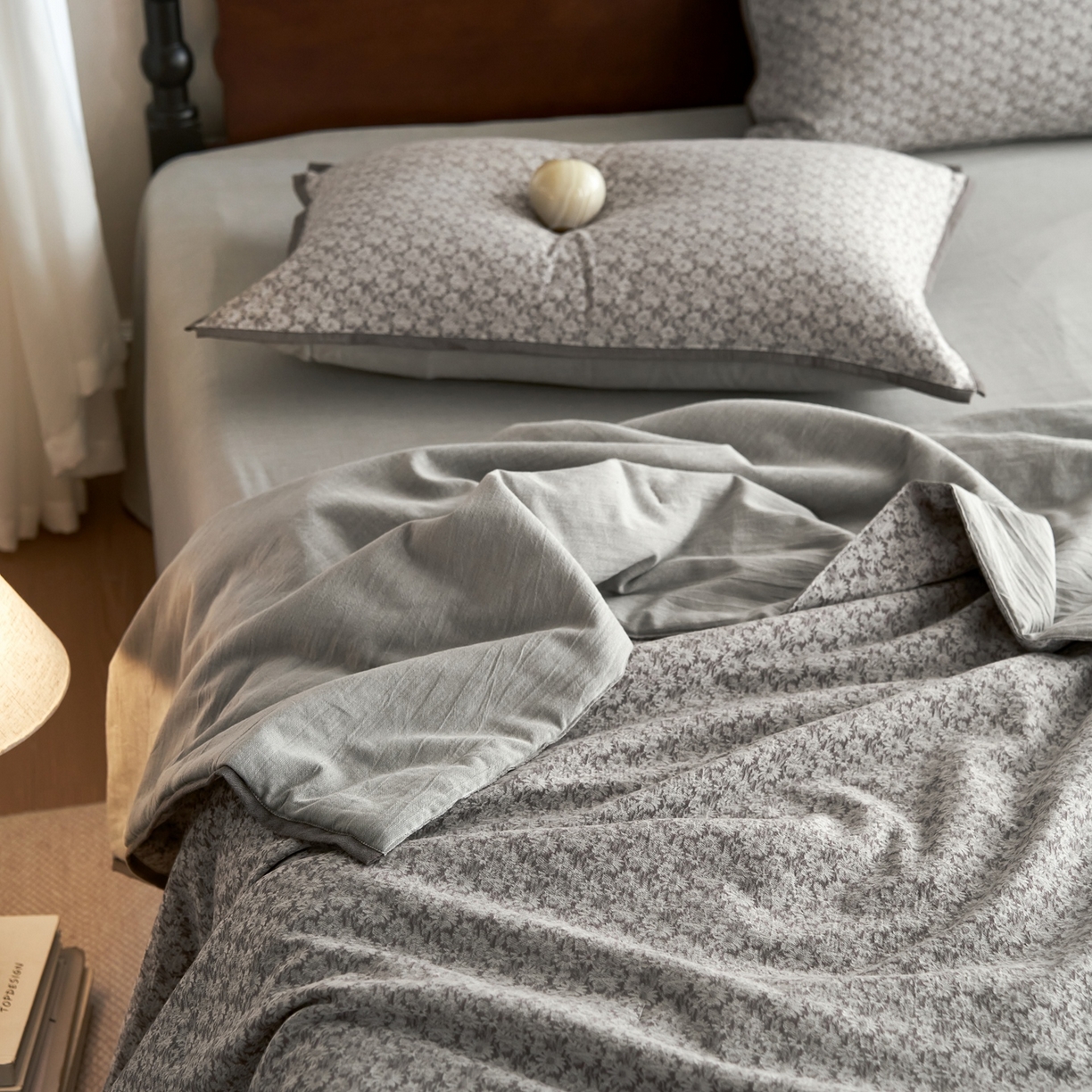 91家纺网 家纺一手货源 找家纺 （总）丽笙被芯 2026新款全棉水洗色织提花PCM温控夏被夏凉被空调被