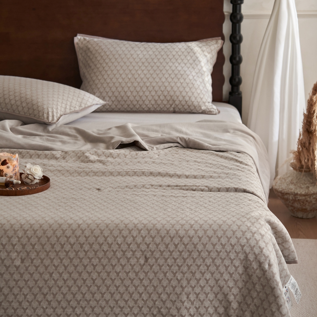 91家纺网 家纺一手货源 找家纺 丽笙被芯 2026新款全棉水洗色织提花PCM温控夏被夏凉被空调被 夏旬