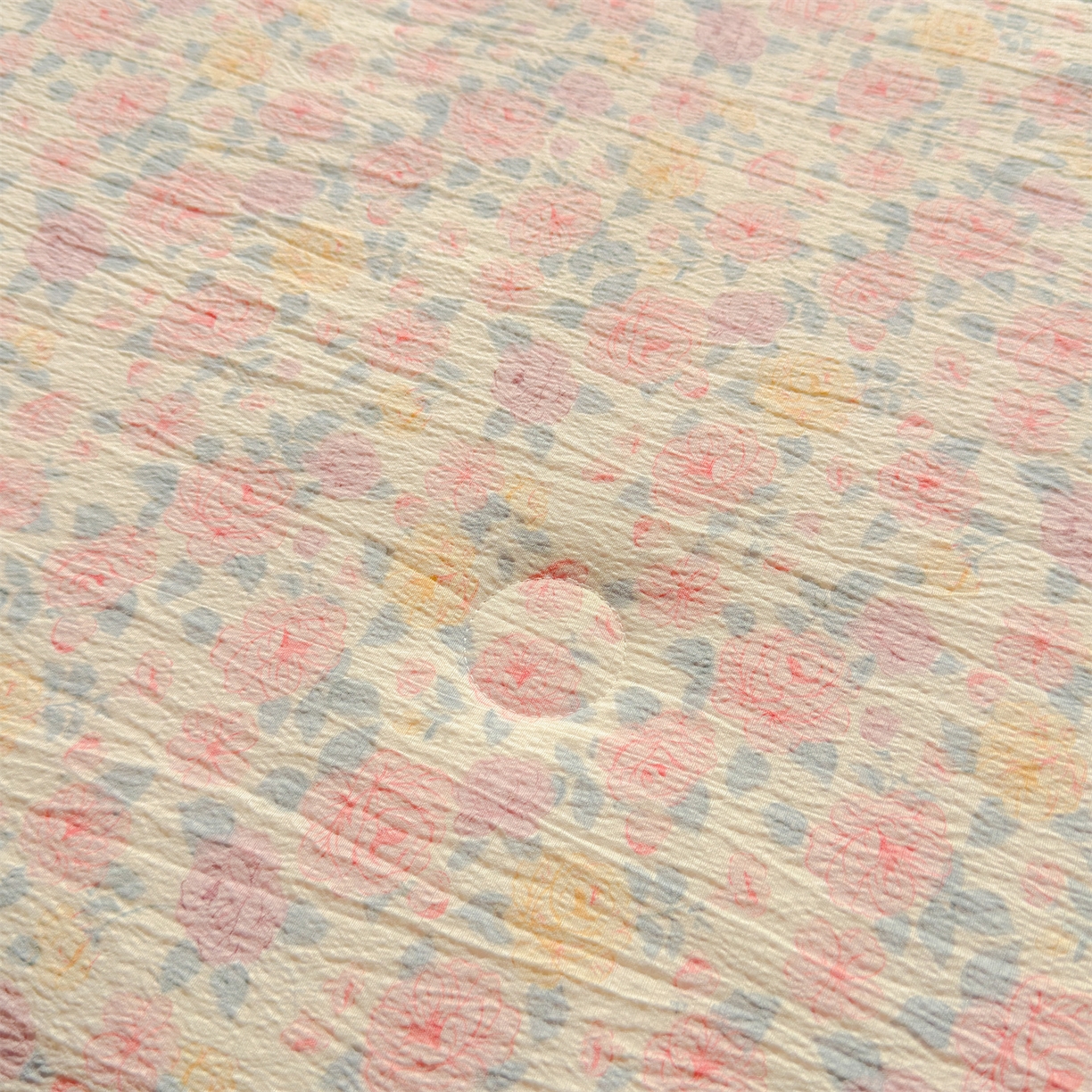 91家纺网 家纺一手货源 找家纺 晓时候 2026双层纱印花夏被四件套新疆棉花被可机洗夏凉被空调被夏季被子 繁花