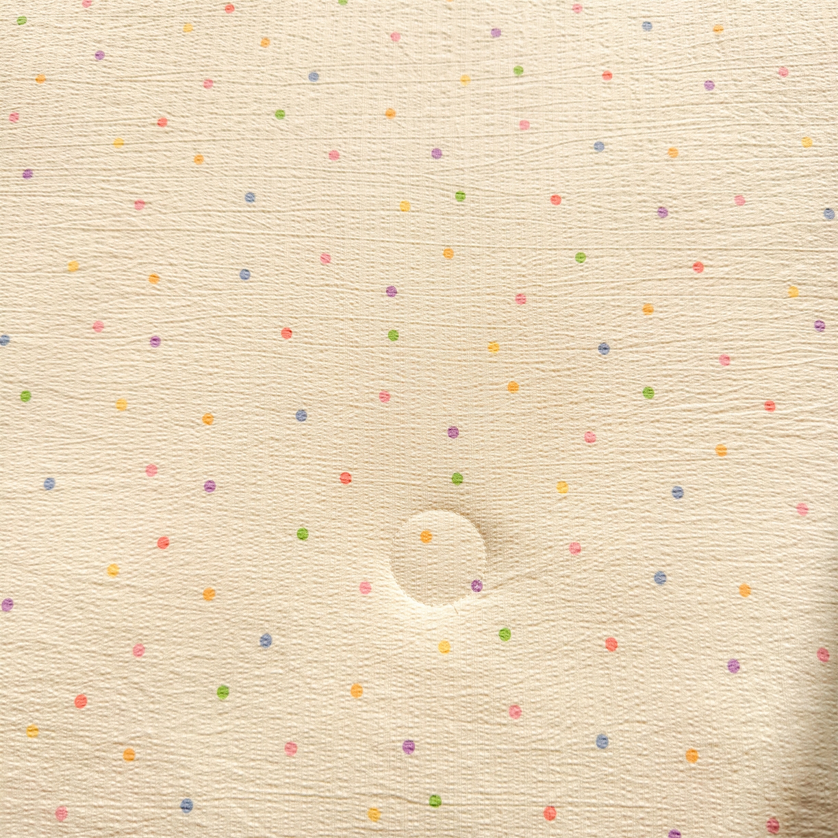 91家纺网 家纺一手货源 找家纺 晓时候 2026双层纱印花夏被四件套新疆棉花被可机洗夏凉被空调被夏季被子 多彩波点