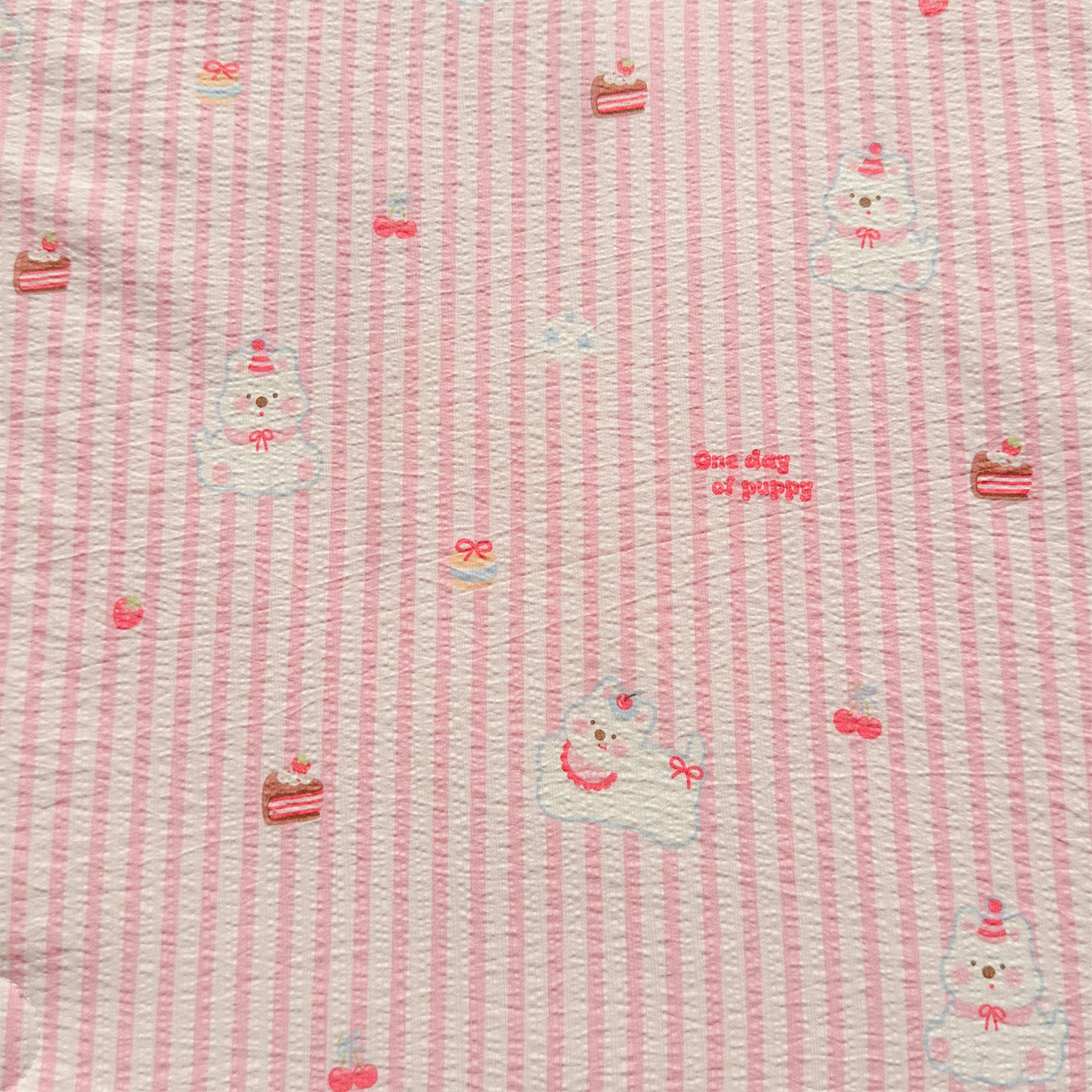 91家纺网 家纺一手货源 找家纺 晓时候 2026双层纱印花夏被四件套新疆棉花被可机洗夏凉被空调被夏季被子 甜甜西高地