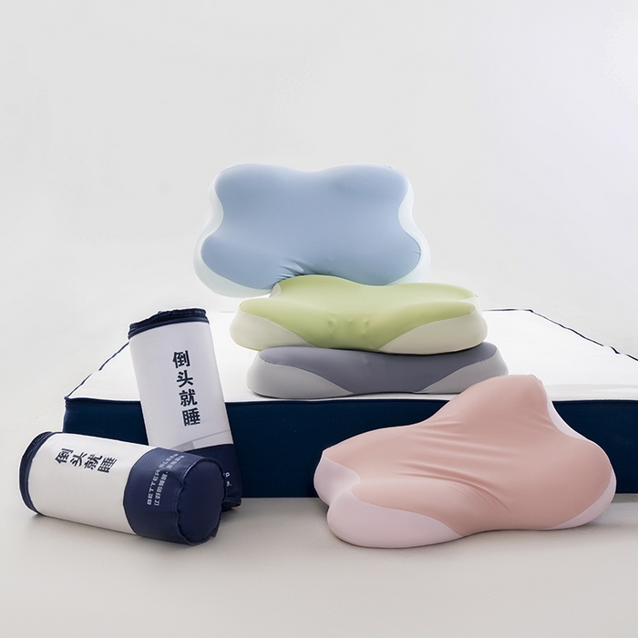 91家纺网 家纺一手货源 找家纺 昕科 2026新款蝴蝶记忆棉深睡支撑枕记忆棉枕头蝶形护颈枕芯枕头 组合图仅供参考不可下单