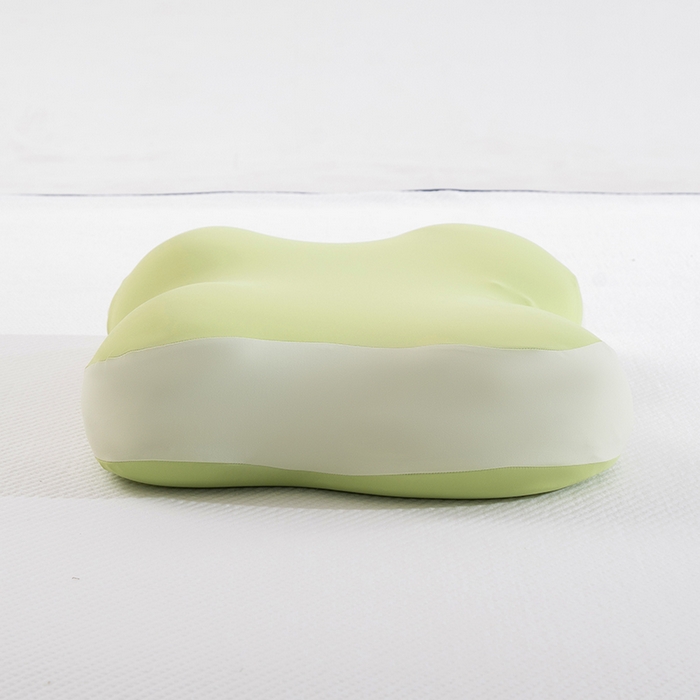 91家纺网 家纺一手货源 找家纺 昕科 2026新款蝴蝶记忆棉深睡支撑枕记忆棉枕头蝶形护颈枕芯枕头 蝴蝶深睡支撑枕-绿色