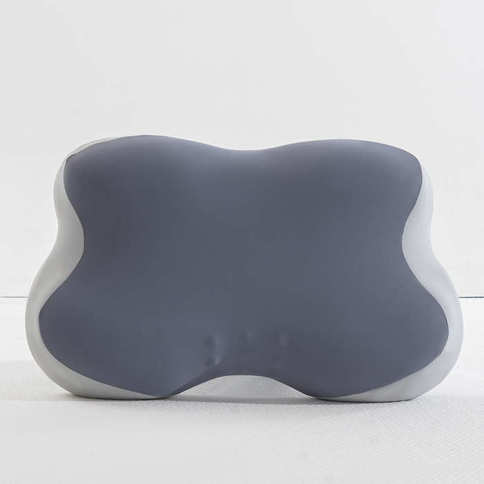 91家纺网 家纺一手货源 找家纺 昕科 2026新款蝴蝶记忆棉深睡支撑枕记忆棉枕头蝶形护颈枕芯枕头 蝴蝶深睡支撑枕-灰色