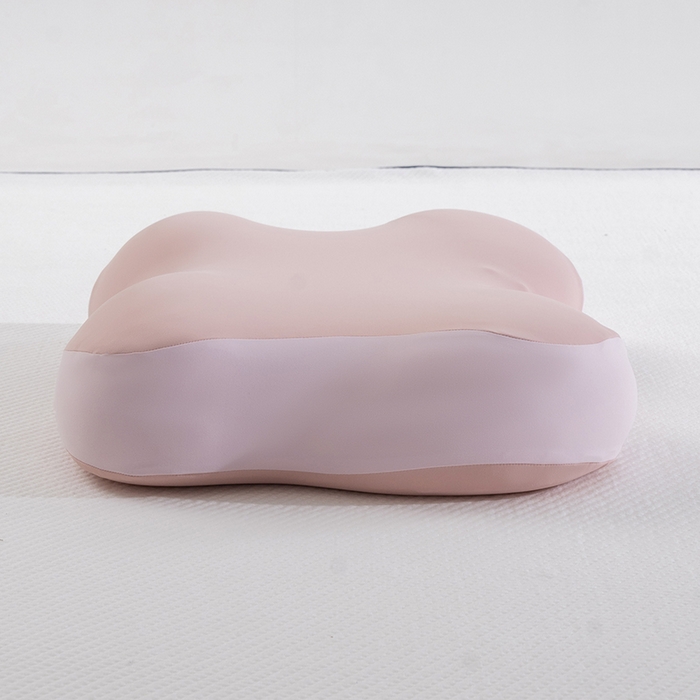 91家纺网 家纺一手货源 找家纺 昕科 2026新款蝴蝶记忆棉深睡支撑枕记忆棉枕头蝶形护颈枕芯枕头 蝴蝶深睡支撑枕-粉色