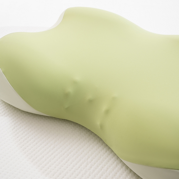 91家纺网 家纺一手货源 找家纺 昕科 2026新款蝴蝶记忆棉深睡支撑枕记忆棉枕头蝶形护颈枕芯枕头 蝴蝶深睡支撑枕-绿色