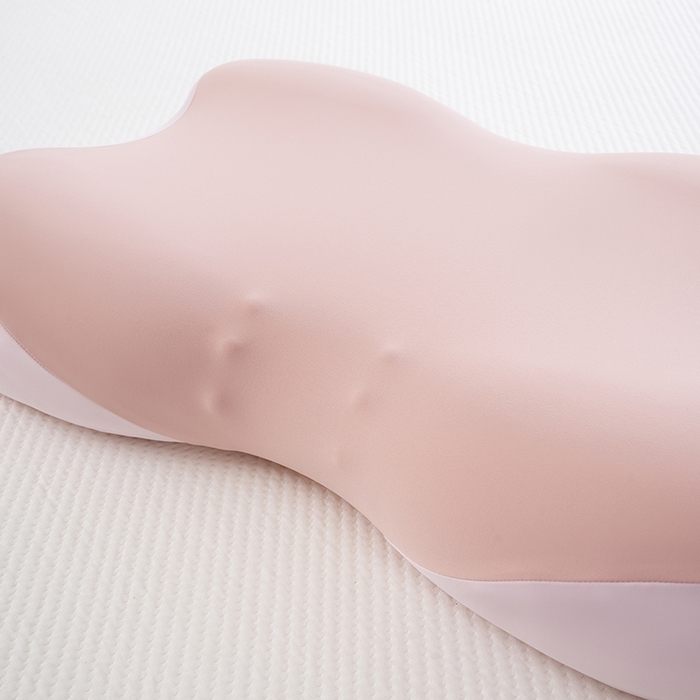 91家纺网 家纺一手货源 找家纺 昕科 2026新款蝴蝶记忆棉深睡支撑枕记忆棉枕头蝶形护颈枕芯枕头 蝴蝶深睡支撑枕-粉色