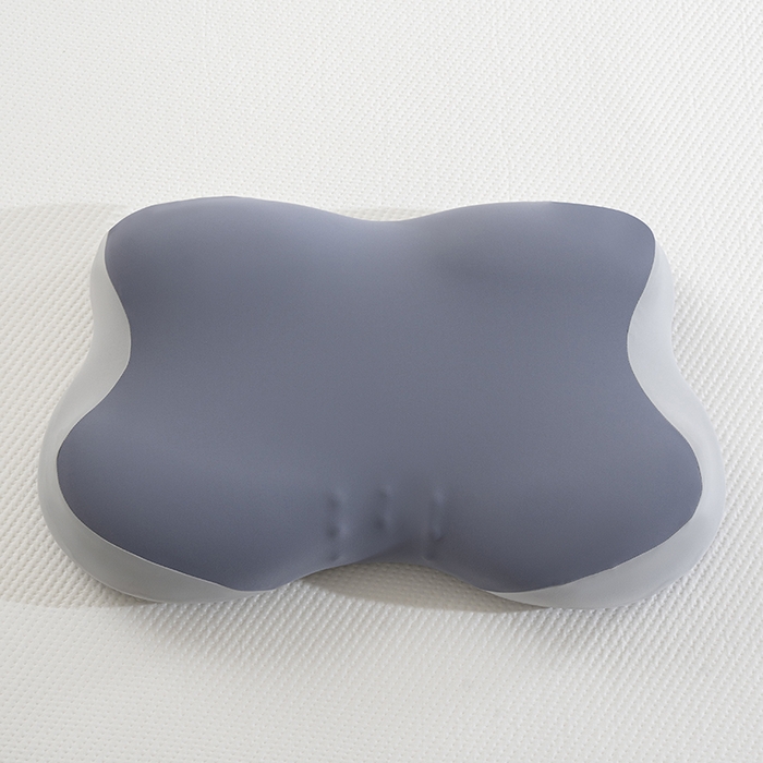 91家纺网 家纺一手货源 找家纺 昕科 2026新款蝴蝶记忆棉深睡支撑枕记忆棉枕头蝶形护颈枕芯枕头 蝴蝶深睡支撑枕-灰色