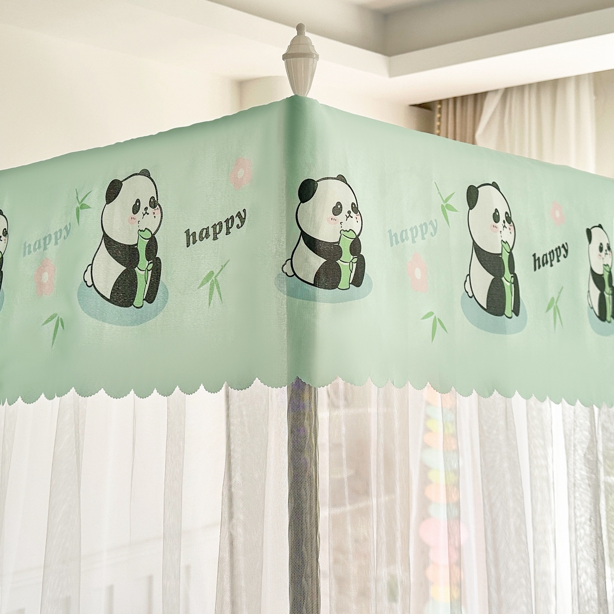 91家纺网 家纺一手货源 找家纺 （总）永旺家纺 2026新款宫廷落地印花款蚊帐