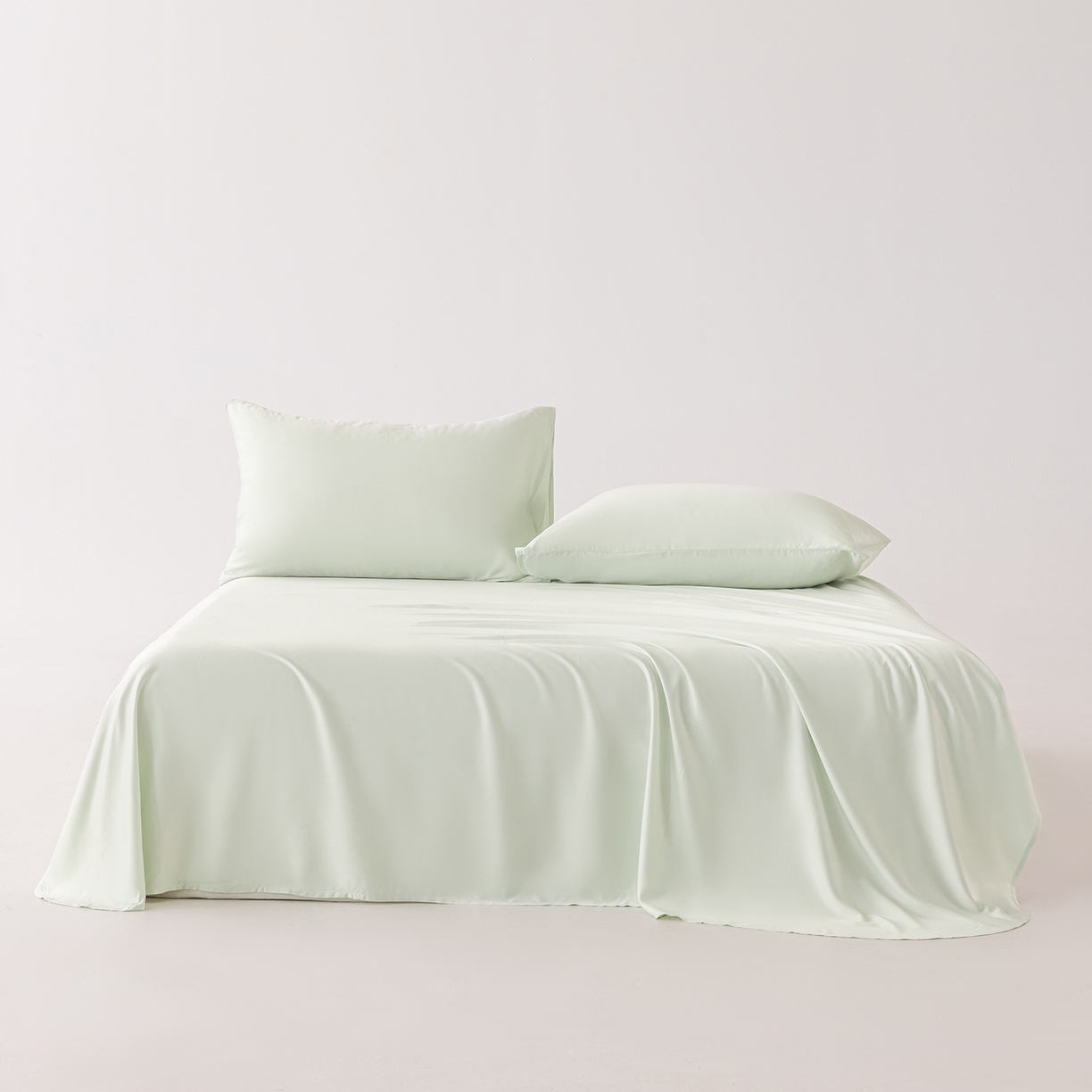 91家纺网 家纺一手货源 找家纺 （总）轩和家居 2026新款竹浆纤维纯色单品床单系列