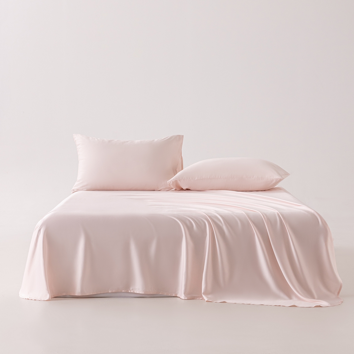 91家纺网 家纺一手货源 找家纺 （总）轩和家居 2026新款竹浆纤维纯色单品床单系列