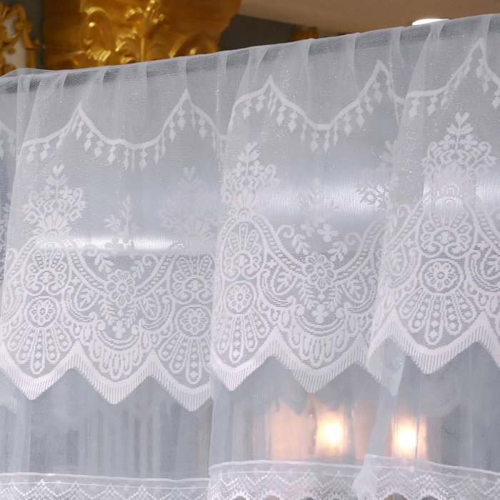 91家纺网 家纺一手货源 找家纺 永旺家纺 2026新款宫廷落地三门开蚊帐--春暖花开 灰色