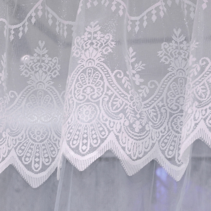 91家纺网 家纺一手货源 找家纺 永旺家纺 2026新款宫廷落地三门开蚊帐--春暖花开 灰色