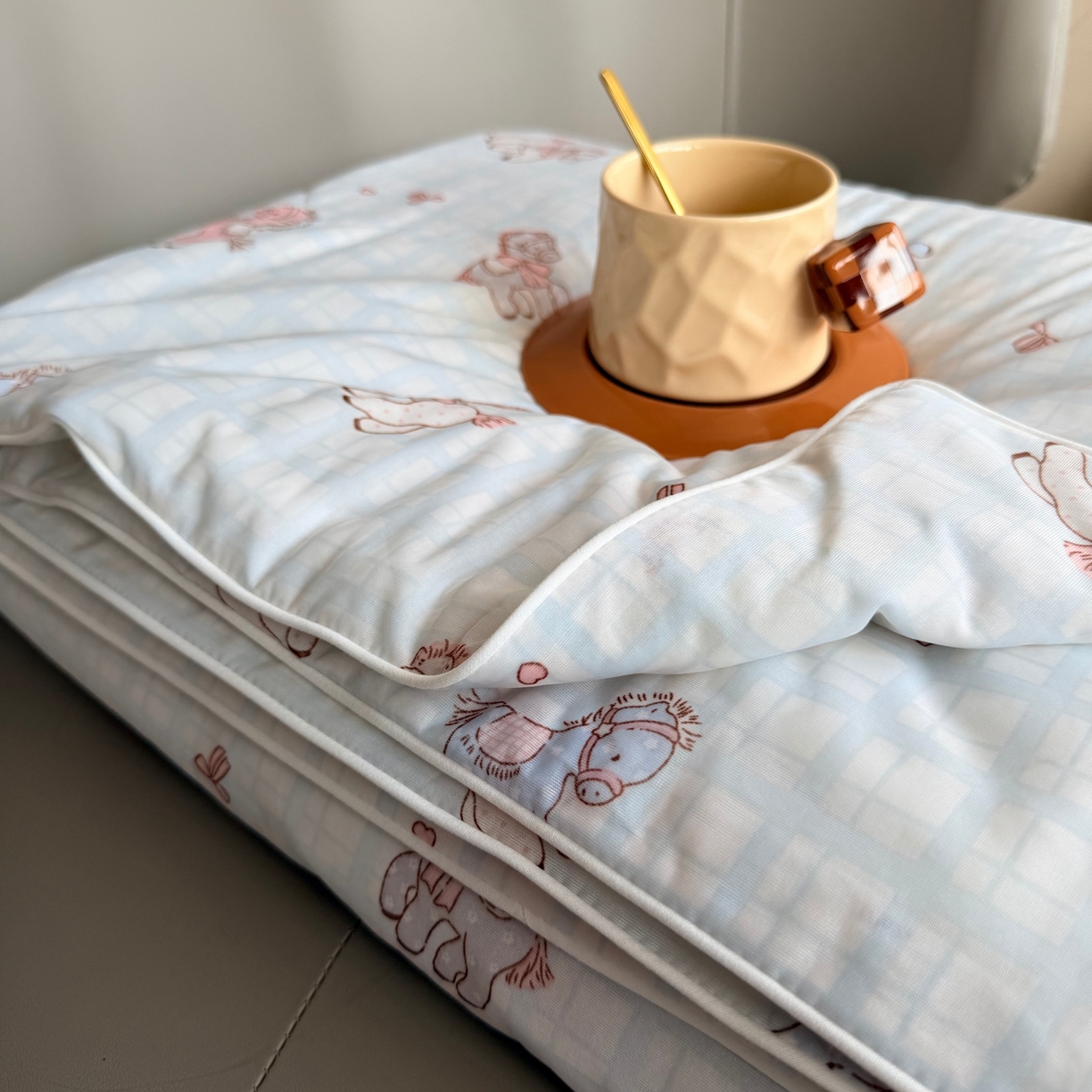 91家纺网 家纺一手货源 找家纺 （总）莱豫家纺 2026春夏新款A类凉感小冰皮夏凉被夏被空调被