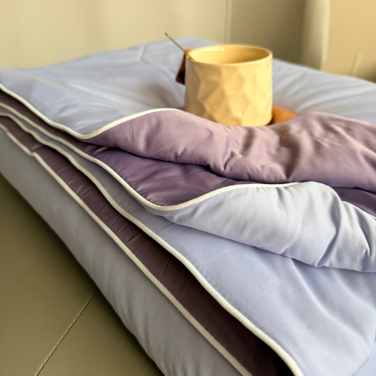 91家纺网 家纺一手货源 找家纺 （总）莱豫家纺 2026春夏新款A类凉感小冰皮夏凉被夏被空调被