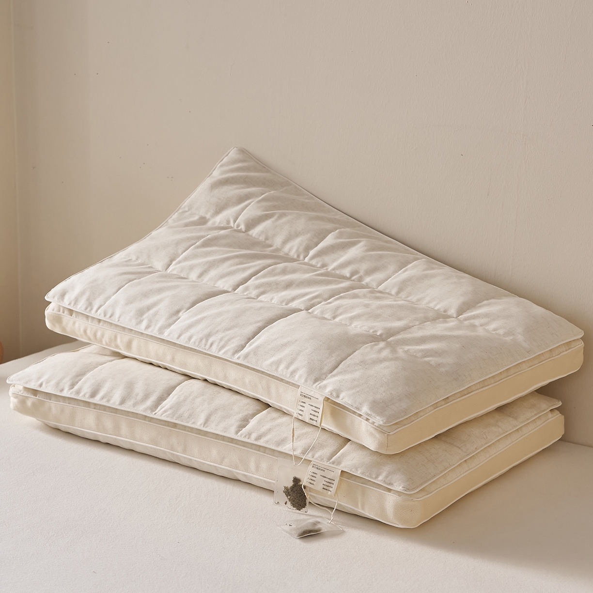 91家纺网 家纺一手货源 找家纺 （总）乐可 2026新款陈艾慢回弹枕枕头枕芯