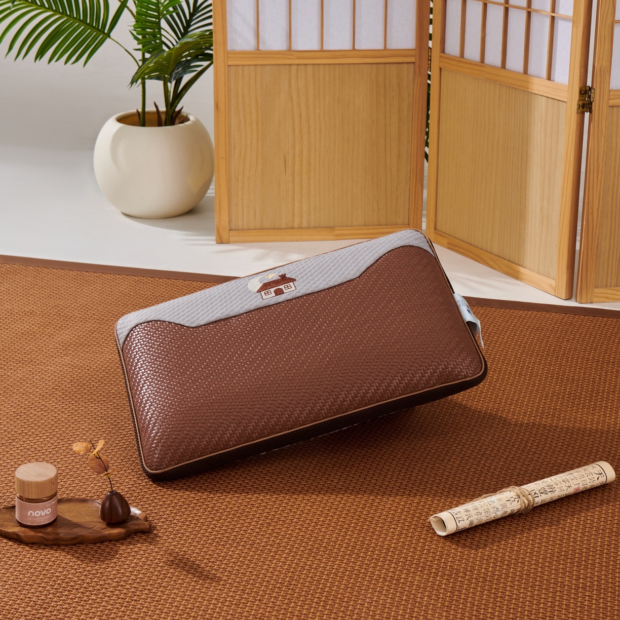 91家纺网 家纺一手货源 找家纺 （总）永旺家纺 2026新款凉感PE藤枕枕头枕芯