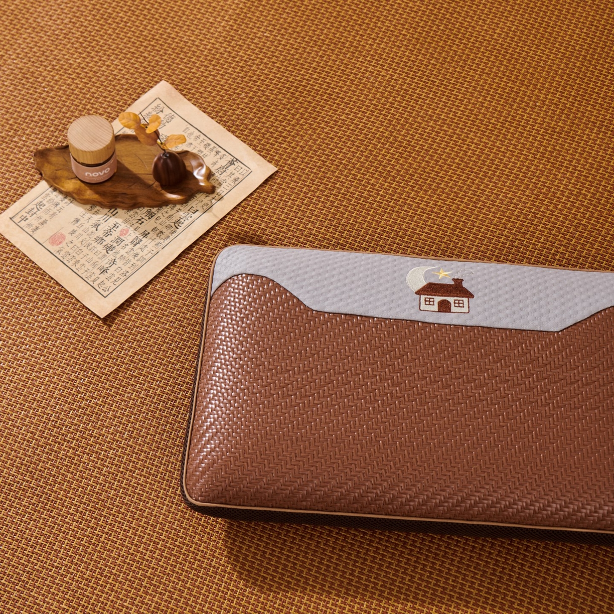 91家纺网 家纺一手货源 找家纺 （总）永旺家纺 2026新款凉感PE藤枕枕头枕芯