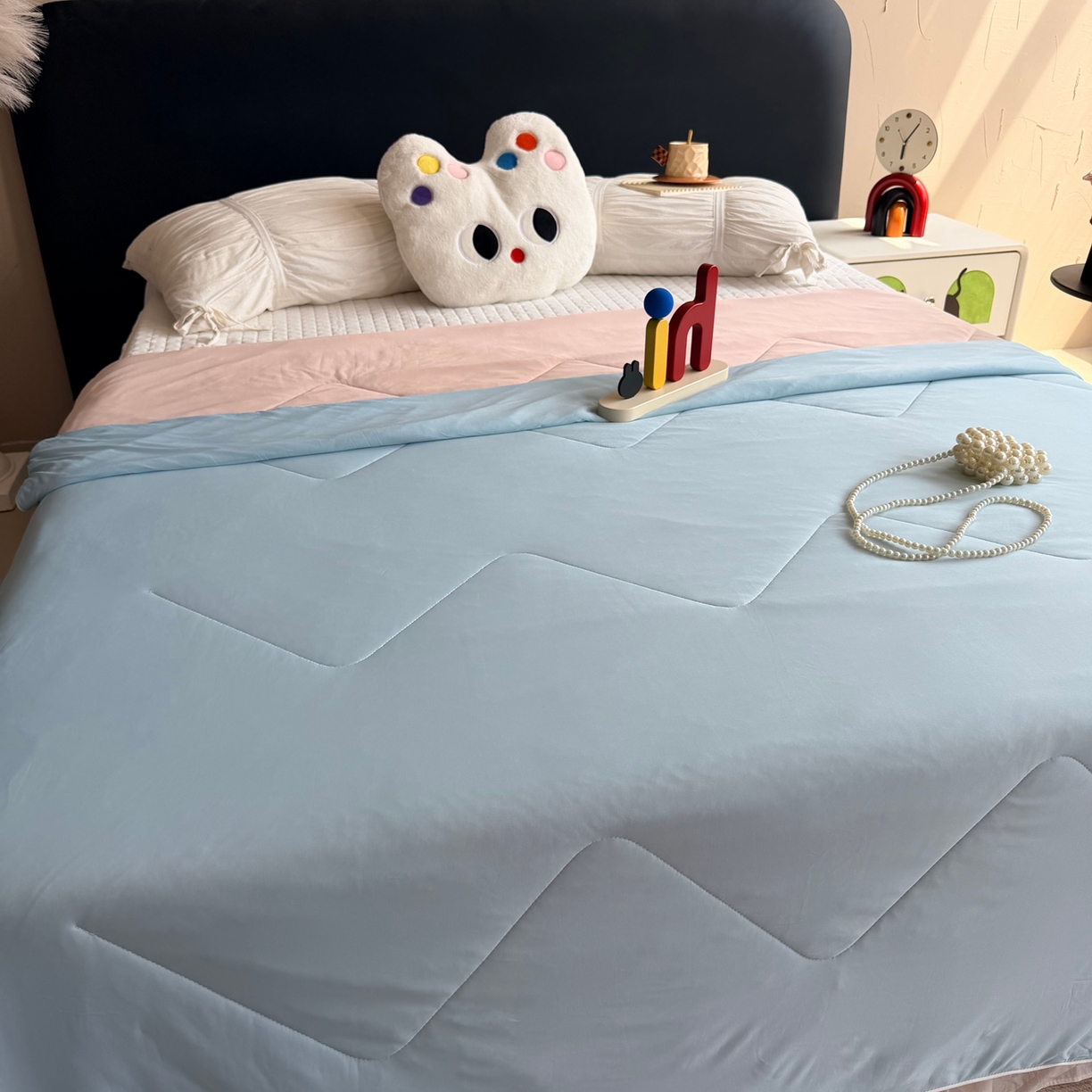 91家纺网 家纺一手货源 找家纺 莱豫家纺 2026春夏新款A类凉感小冰皮夏凉被夏被空调被 可甜可盐