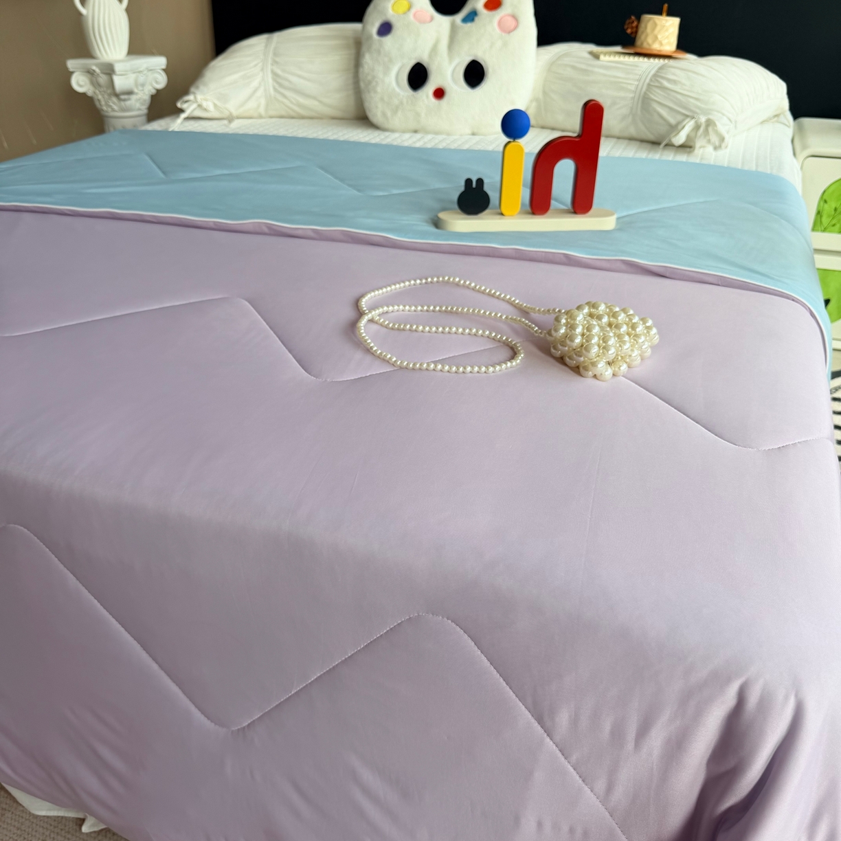 91家纺网 家纺一手货源 找家纺 莱豫家纺 2026春夏新款A类凉感小冰皮夏凉被夏被空调被 梅泥耶