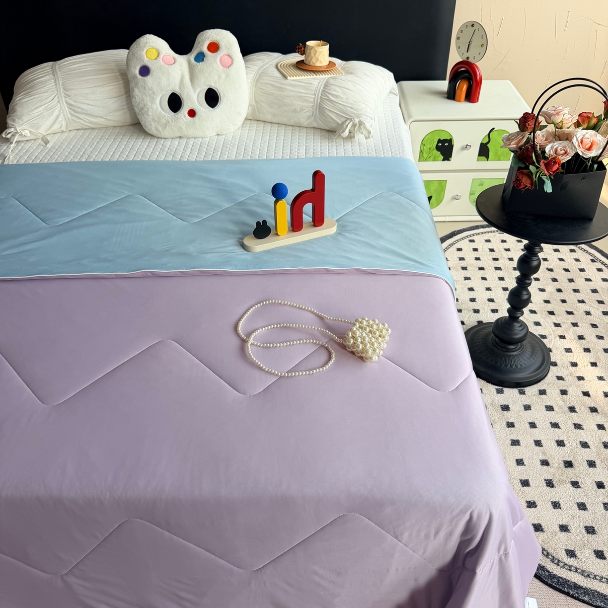 91家纺网 家纺一手货源 找家纺 莱豫家纺 2026春夏新款A类凉感小冰皮夏凉被夏被空调被 梅泥耶