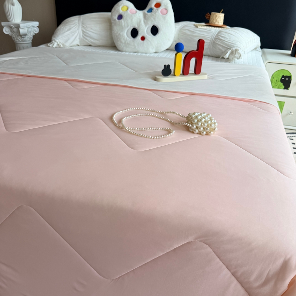 91家纺网 家纺一手货源 找家纺 莱豫家纺 2026春夏新款A类凉感小冰皮夏凉被夏被空调被 蜜桃菠萝