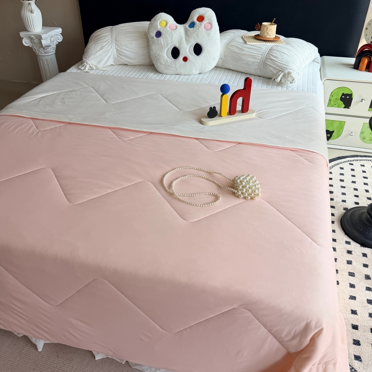 91家纺网 家纺一手货源 找家纺 莱豫家纺 2026春夏新款A类凉感小冰皮夏凉被夏被空调被 蜜桃菠萝