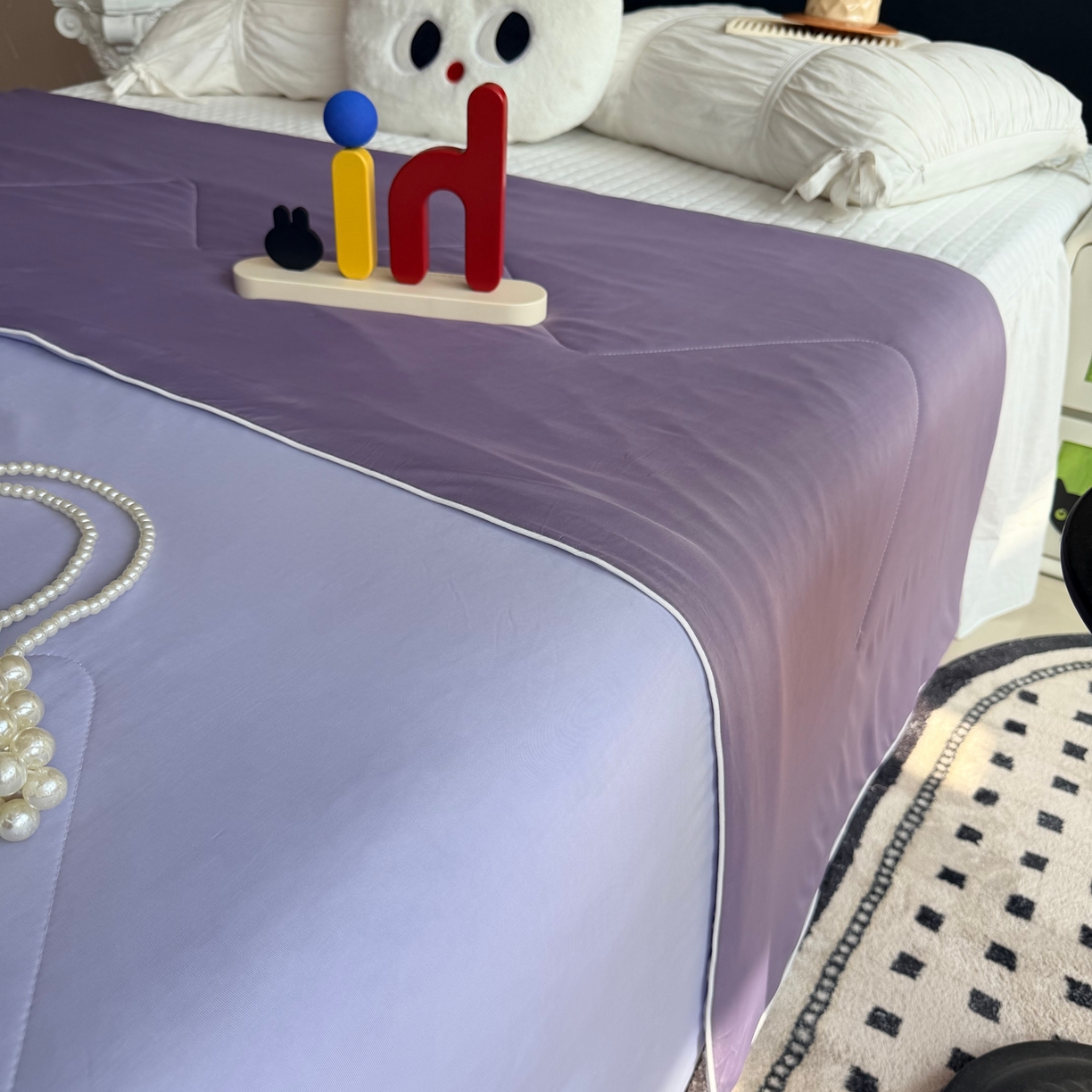 91家纺网 家纺一手货源 找家纺 莱豫家纺 2026春夏新款A类凉感小冰皮夏凉被夏被空调被 葡萄香耶