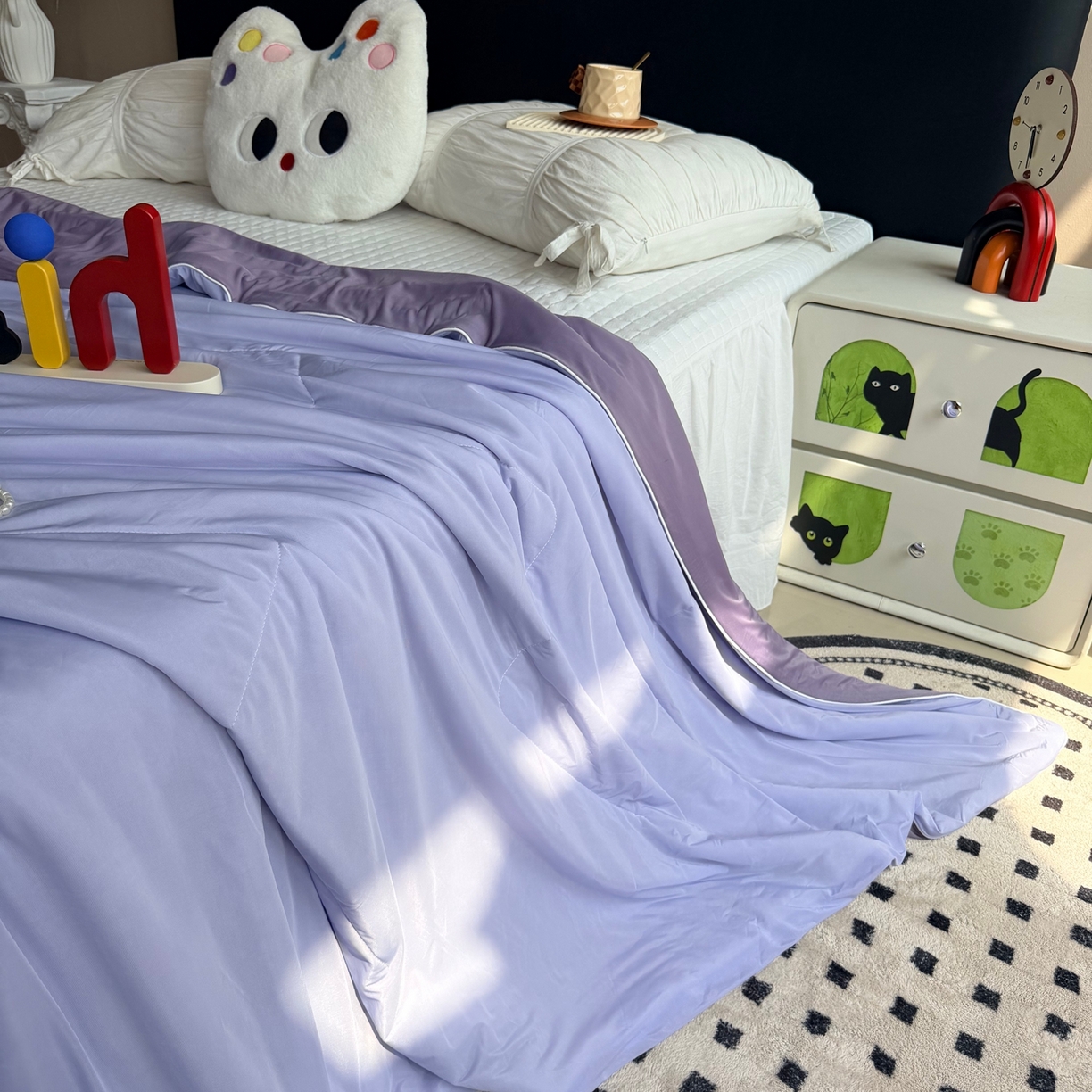 91家纺网 家纺一手货源 找家纺 莱豫家纺 2026春夏新款A类凉感小冰皮夏凉被夏被空调被 葡萄香耶